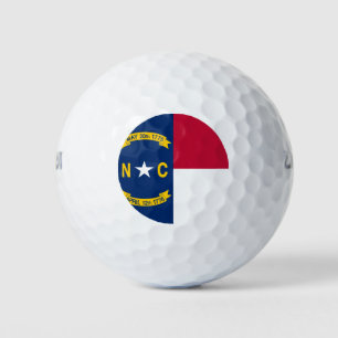 Pelotas De Golf Bandera de Carolina del Norte