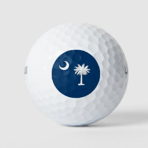 Pelotas De Golf Bandera de Carolina del Sur