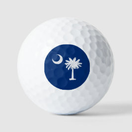 Pelotas De Golf Bandera de Carolina del Sur
