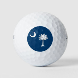 Pelotas De Golf Bandera de Carolina del Sur