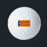 Pelotas De Golf bandera de cataluña<br><div class="desc">bandera de cataluña,  españa,  catalonia,  costa brava,  parque nacional,  basílica de la Sagrada Familia,  Barcelona,  Parque Güell,  Casa Milà,  bandera,  ciudad,  flor,  estrellas,  escudo,  real,  viajes,  aventura,  cultura,  china,  animal,  anime,  cosecha,  explorar,  excursionismo,  Madre Tierra,  ambientalista,  conservación,  vida silvestre, </div>
