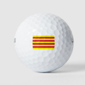 Pelotas De Golf Bandera de Cataluña