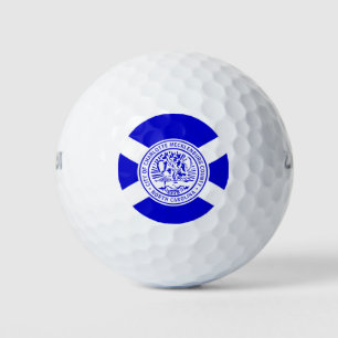 Pelotas De Golf Bandera de Charlotte, Carolina del Norte 