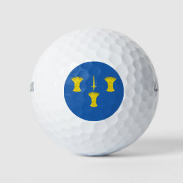 Pelotas De Golf Bandera de Cheshire (condado del Reino Unido)