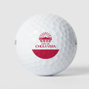 Pelotas De Golf Bandera de Chula Vista, California