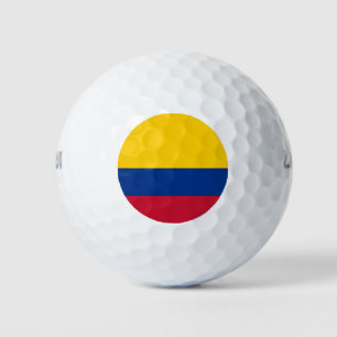 Pelotas De Golf Bandera de Colombia