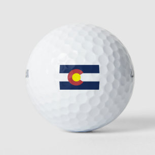 Pelotas De Golf Bandera de Colorado