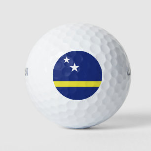 Pelotas De Golf Bandera de Curazao