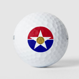 Pelotas De Golf Bandera de Dallas (Texas)