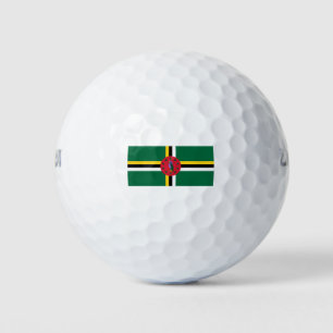 Pelotas De Golf Bandera de Dominica