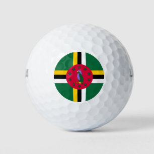 Pelotas De Golf Bandera de Dominica