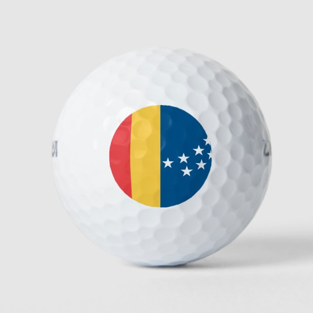 Pelotas De Golf Bandera de Durham, Carolina del Norte (Anverso)