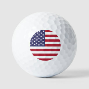 Pelotas De Golf bandera de EE. UU., bandera de los Estados Unidos,