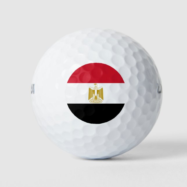 Pelotas De Golf Bandera de Egipto (Anverso)