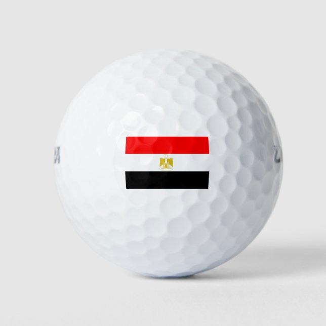 Pelotas De Golf Bandera de Egipto (Anverso)