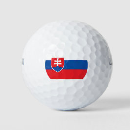 Pelotas De Golf Bandera de Eslovaquia