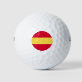 Pelotas De Golf Bandera de España