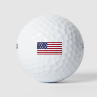 Pelotas De Golf Bandera de Estados Unidos