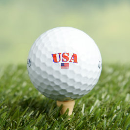 Pelotas De Golf Bandera de Estados Unidos, Personalizado Callaway