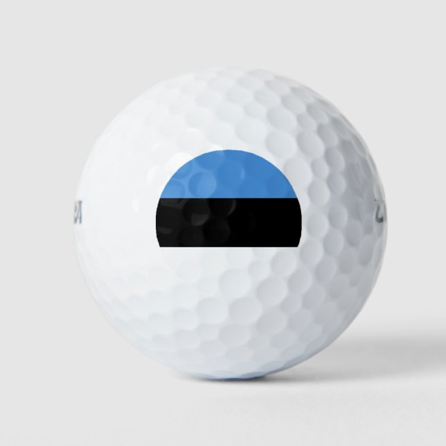 Pelotas De Golf Bandera de Estonia (Anverso)
