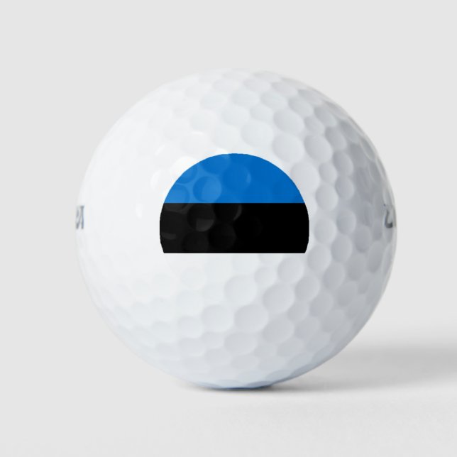 Pelotas De Golf Bandera de Estonia (Anverso)