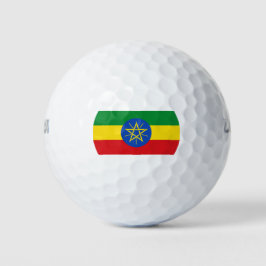 Pelotas De Golf Bandera de Etiopía