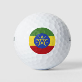 Pelotas De Golf Bandera de Etiopía