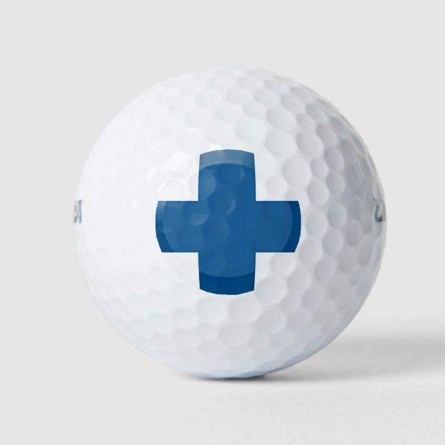 Pelotas De Golf Bandera de Finlandia (Anverso)