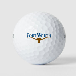 Pelotas De Golf Bandera de Fort Worth (Texas)