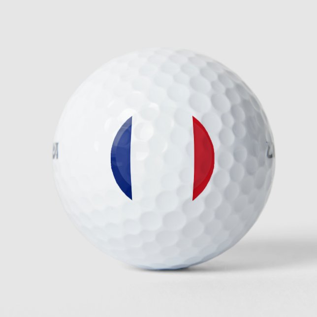 Pelotas De Golf Bandera de Francia (Anverso)