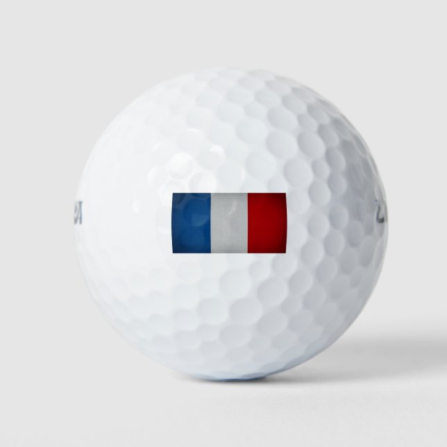 Pelotas De Golf Bandera de Francia (Anverso)