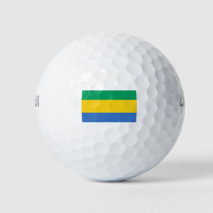 Pelotas De Golf Bandera de Gabón