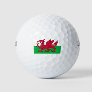 Pelotas De Golf bandera de Gales