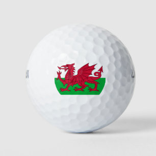 Pelotas De Golf bandera de Gales