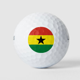 Pelotas De Golf Bandera de Ghana