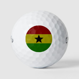 Pelotas De Golf Bandera de Ghana