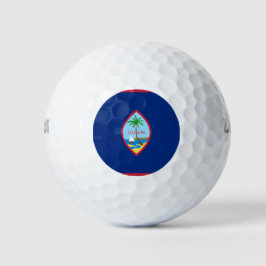 Pelotas De Golf Bandera de Guam