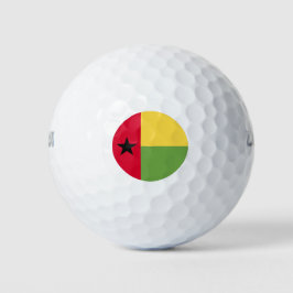 Pelotas De Golf Bandera de Guinea Bissau