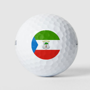 Pelotas De Golf Bandera de Guinea Ecuatorial