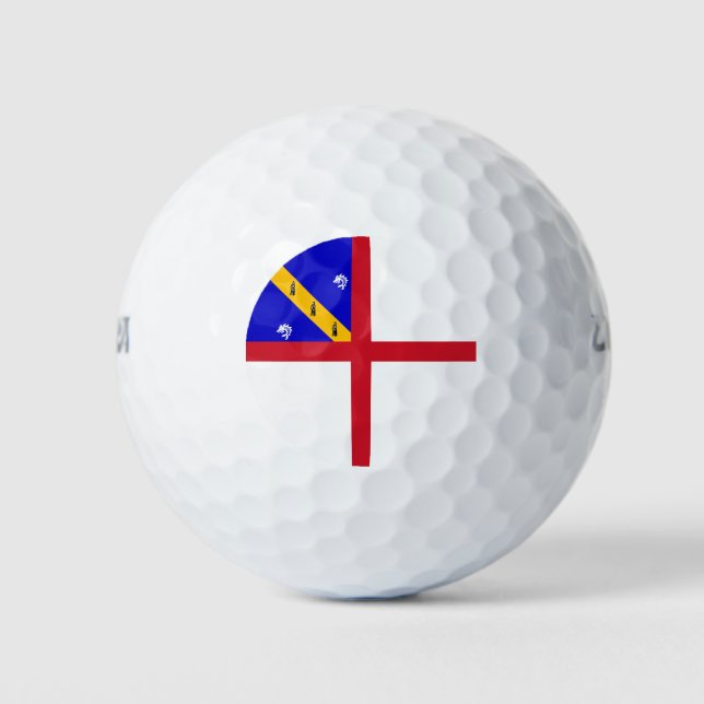 Pelotas De Golf Bandera de Herm (Anverso)