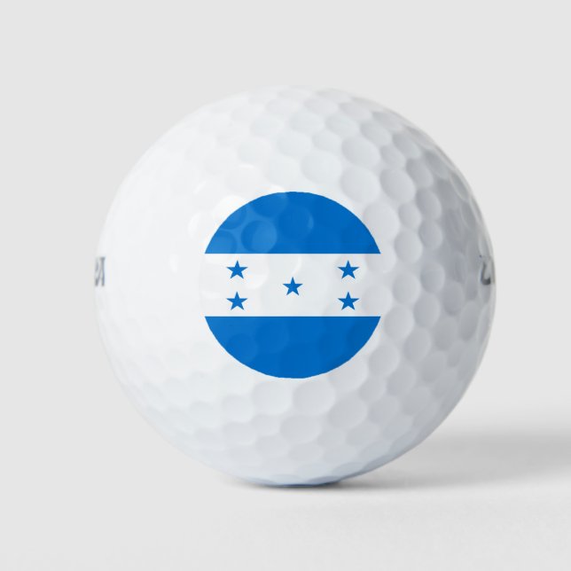 Pelotas De Golf Bandera de Honduras (Anverso)