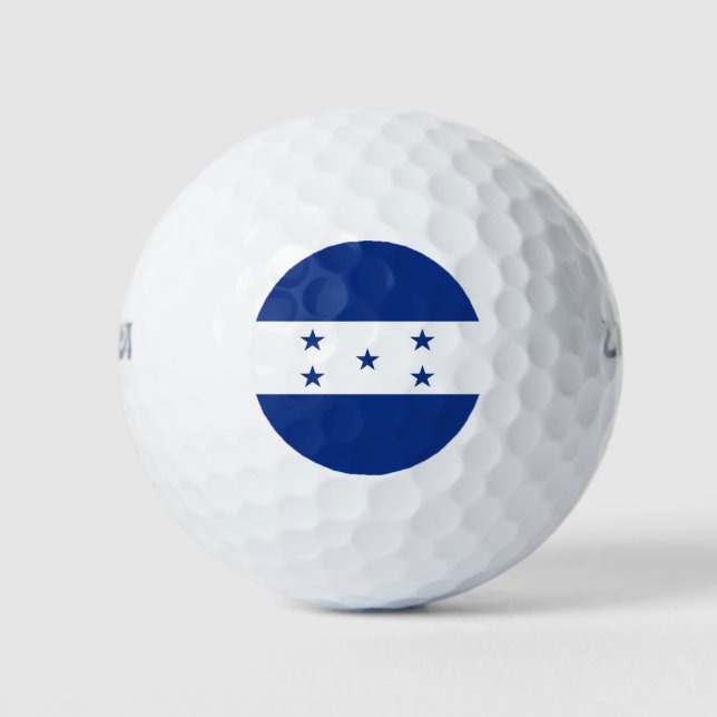 Pelotas De Golf Bandera de Honduras (Anverso)