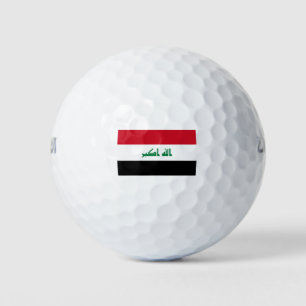 Pelotas De Golf Bandera de Iraq