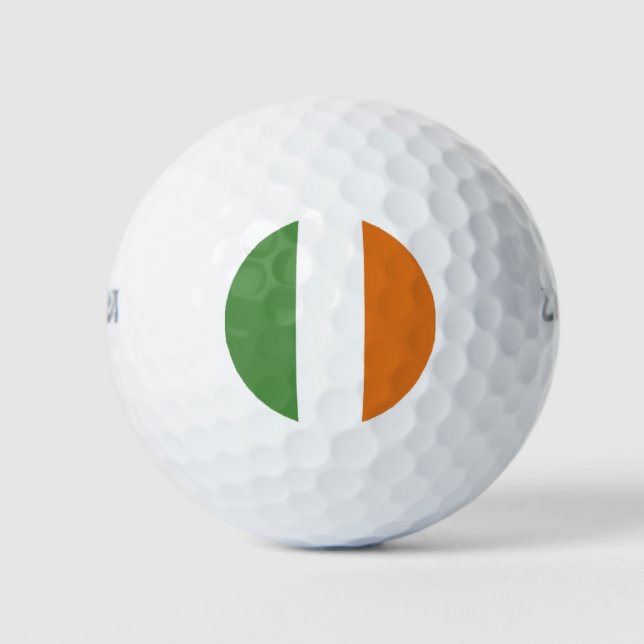 Pelotas De Golf Bandera de Irlanda (Anverso)