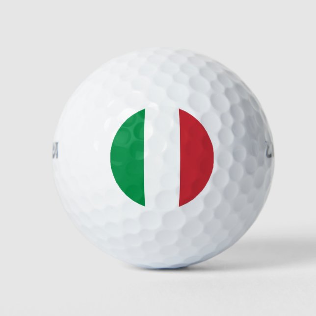 Pelotas De Golf Bandera de Italia (Anverso)