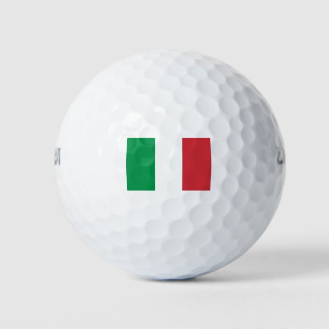 Pelotas De Golf Bandera de Italia (Anverso)