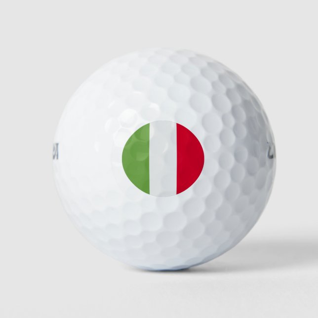 Pelotas De Golf Bandera de Italia (Anverso)