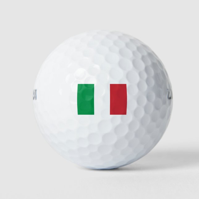 Pelotas De Golf Bandera de Italia (Anverso)