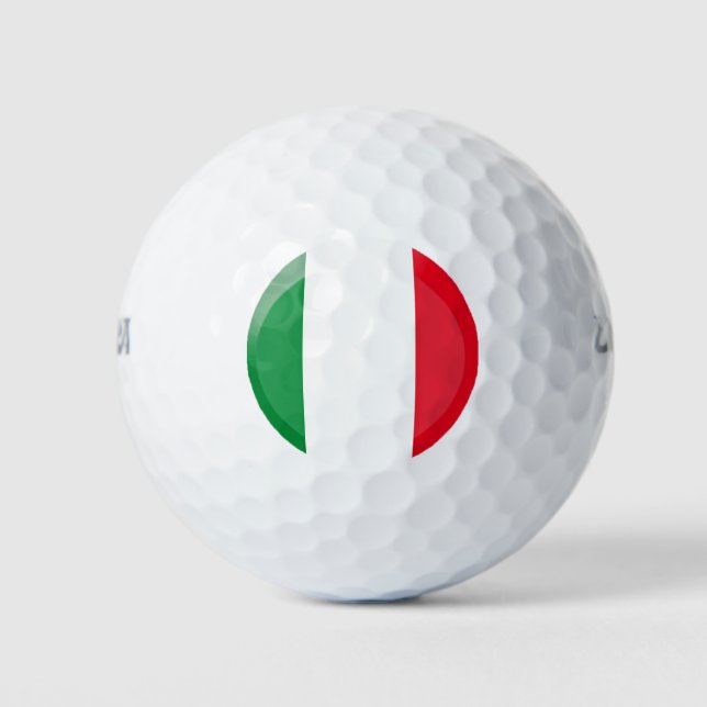 Pelotas De Golf Bandera de Italia (Anverso)