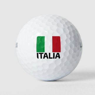 Pelotas De Golf Bandera de Italia-Souvenir